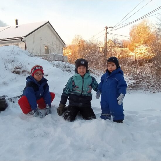Niños en Noruega